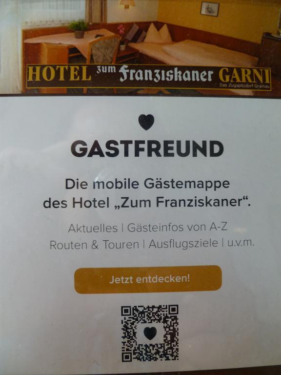 Zum Franziskaner Grainau Ngoại thất bức ảnh